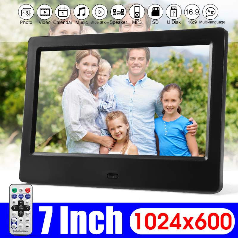 Digital Album Pictures, Music, Movie, Mult-Media Player+Remote Control - spotlighthomedecor