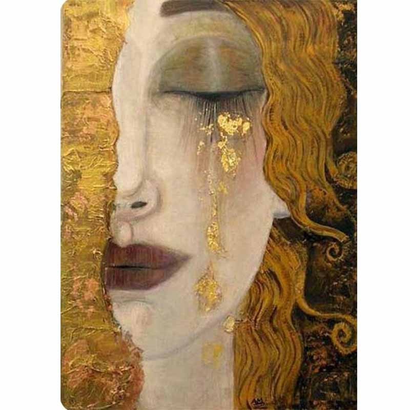 24X29.9inches  Frame Oil Painting By Numbers Kit Crying Woman Figure Paint Picture By Numbers Diy Gift Home Decor Artcraft - spotlighthomedecor