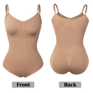 Seamless Shapewear Bodysuit for Women Tummy Control Butt Lifter Invisible Under Dress - spotlighthomedecor