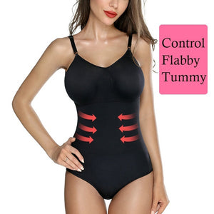 Seamless Shapewear Bodysuit for Women Tummy Control Butt Lifter Invisible Under Dress - spotlighthomedecor