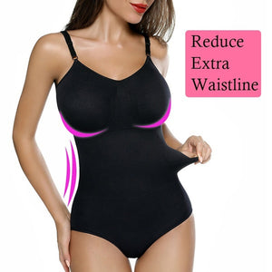 Seamless Shapewear Bodysuit for Women Tummy Control Butt Lifter Invisible Under Dress - spotlighthomedecor