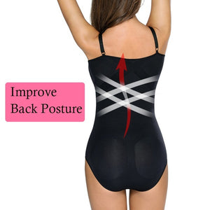 Seamless Shapewear Bodysuit for Women Tummy Control Butt Lifter Invisible Under Dress - spotlighthomedecor